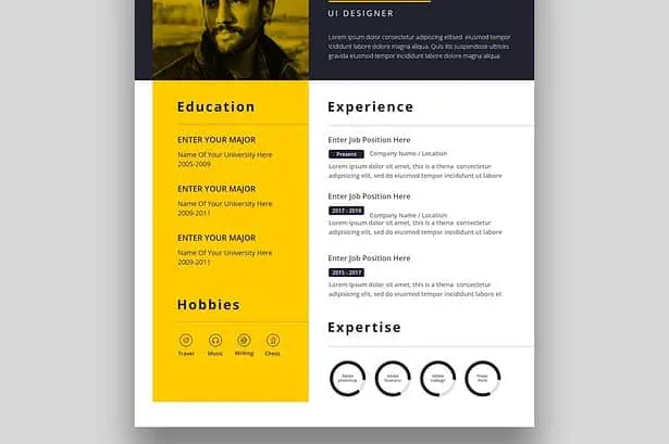 Making resumes.