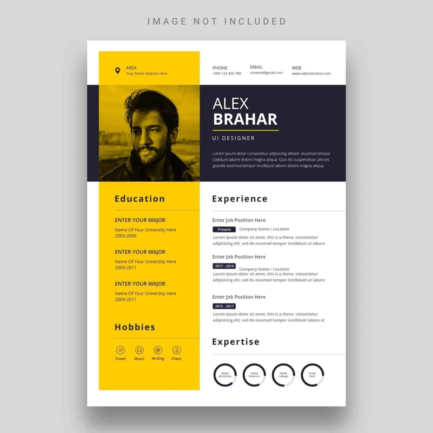 Making resumes.
