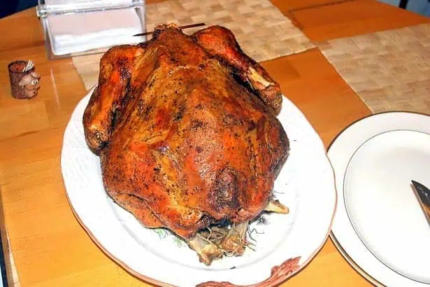 herb butter turkey