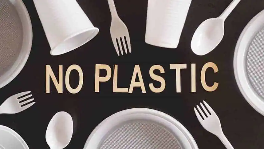 Say no to plastic cutlery plastic