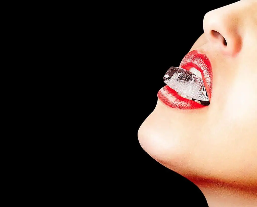 Is eating ice the same as drinking water