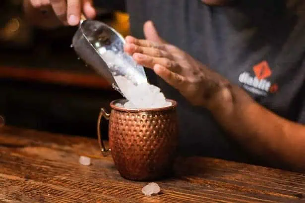 Is eating ice the same as drinking water
