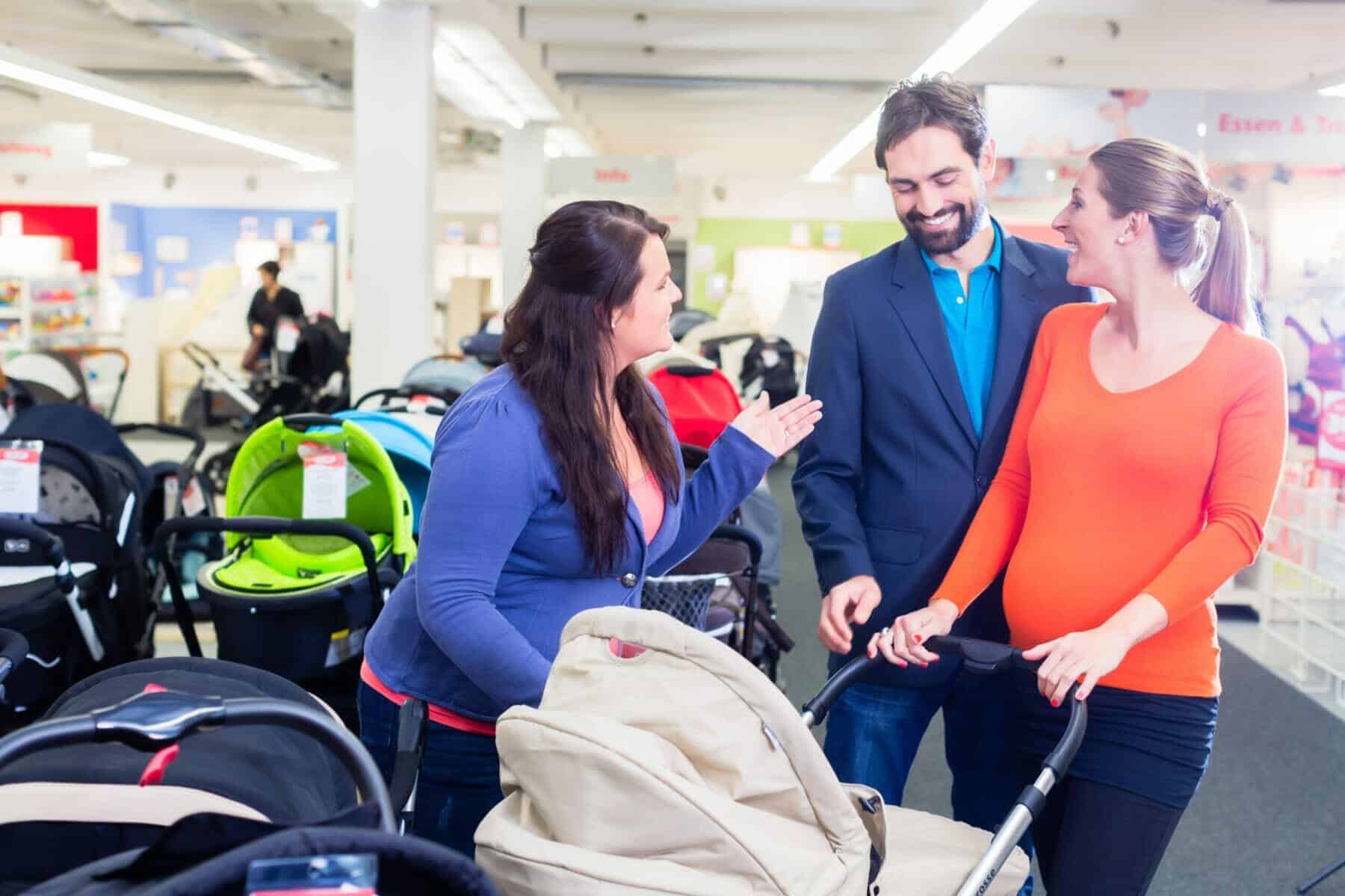 When to start buying baby stuff
