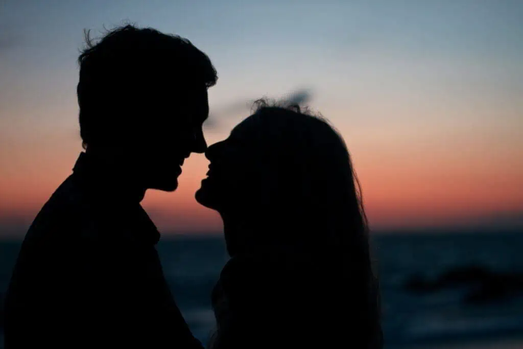How to Survive a Loveless Sexless Marriage 3 man and woman smiling at each other