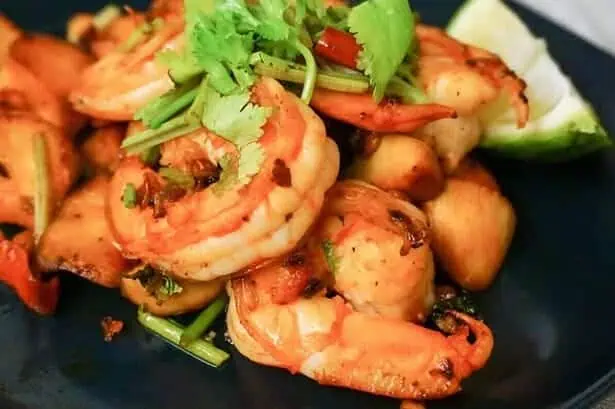 what to eat with shrimp