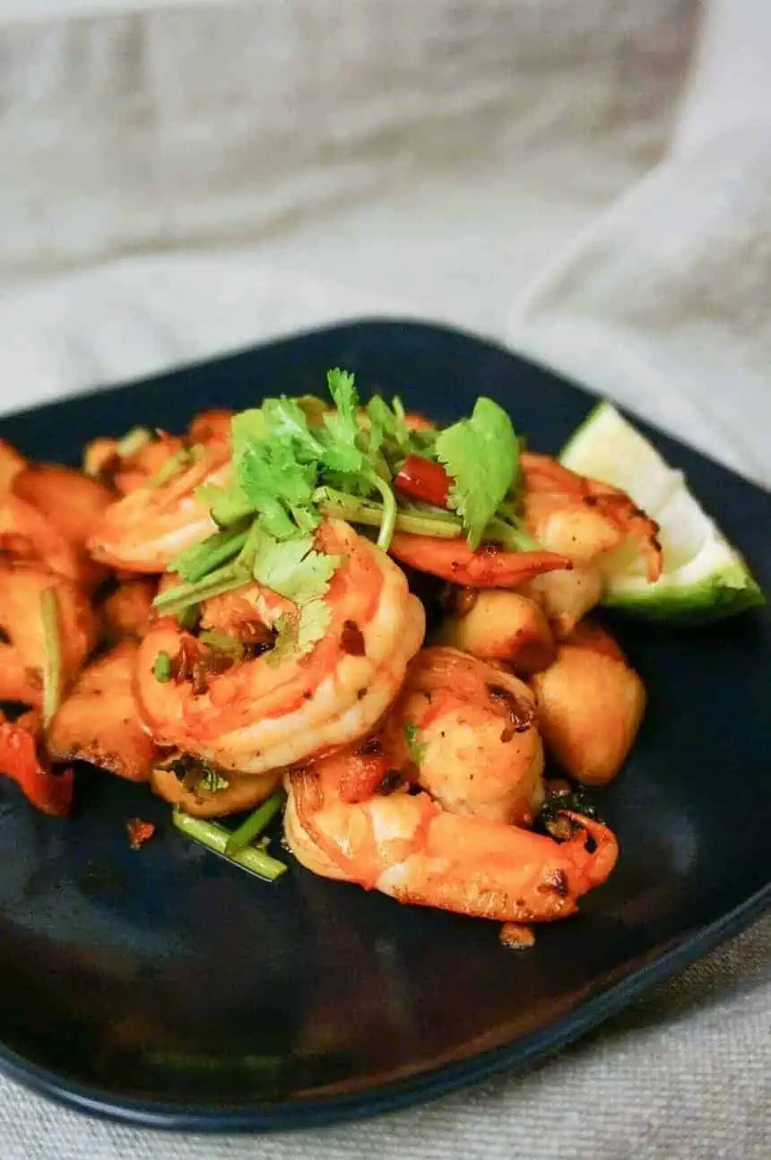 what to eat with shrimp
