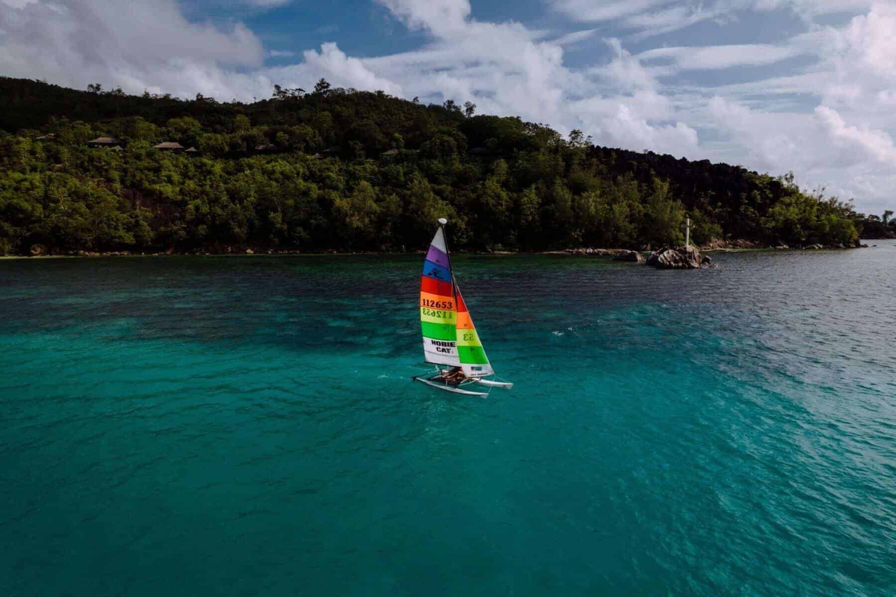 Sail on Miami's Biscayne Bay with the Hobie Cat Sailing!