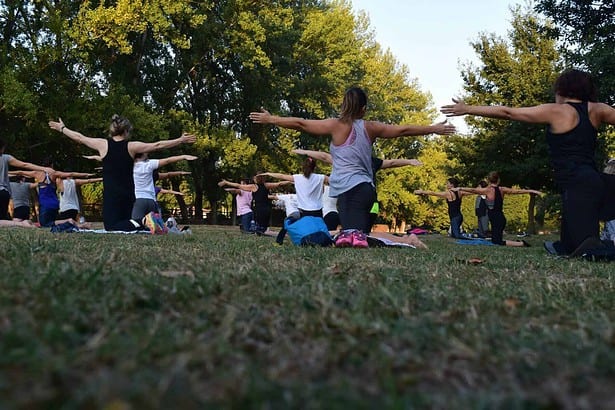 Enjoy a Relaxing Yoga at NYC's Central Park with a View!