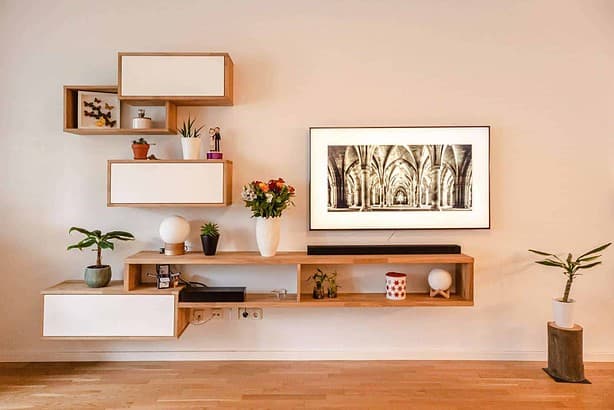 build a shelf wall