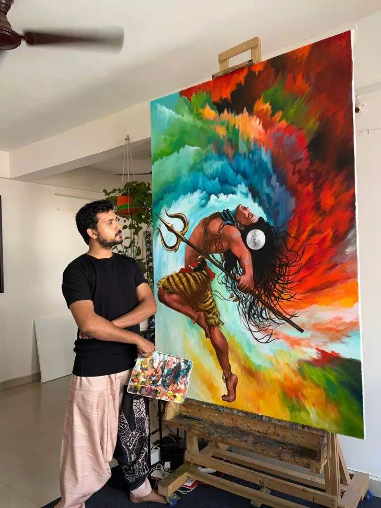 Maadhvan Goyal: Igniting Artistic Passion and Painting Dreams 3