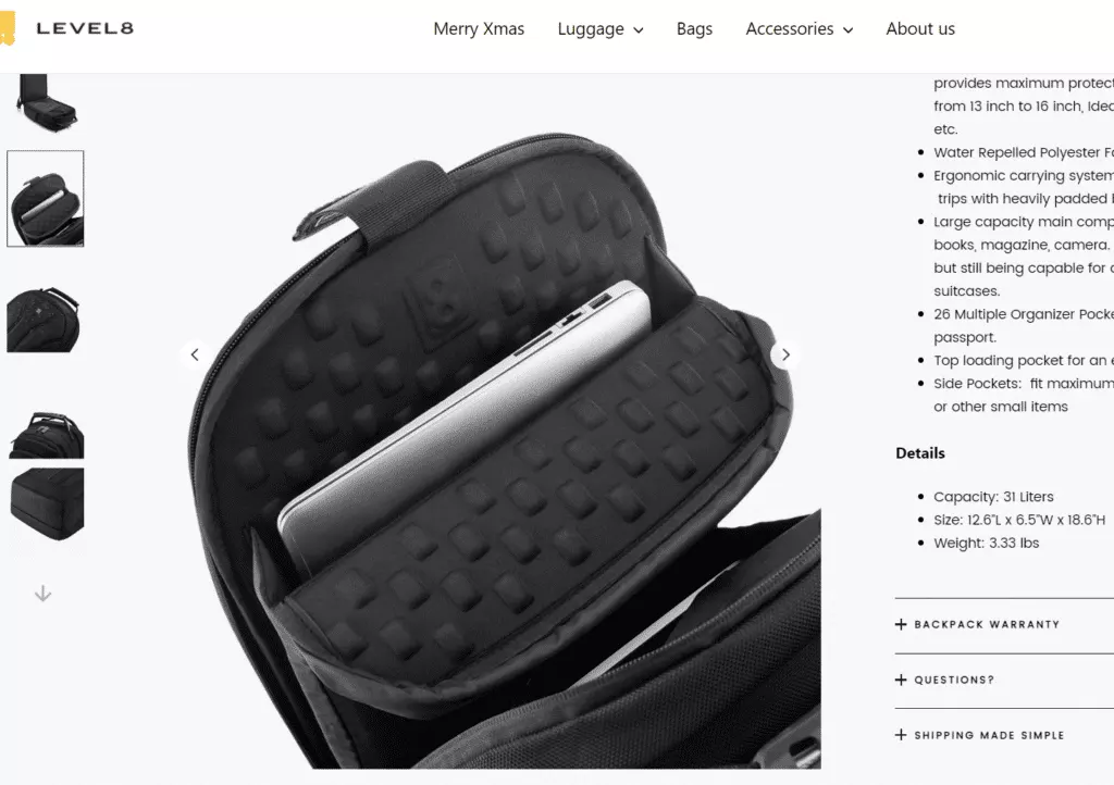 What Makes Level 8 Laptop Bag so unique?
