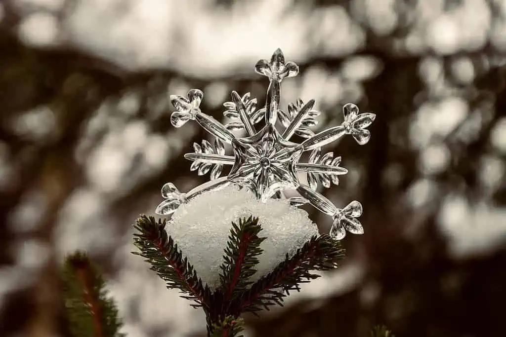 Unveiling the Significance of 12 Popular Christmas Symbols 3 Snowflake on Top of the Tree
