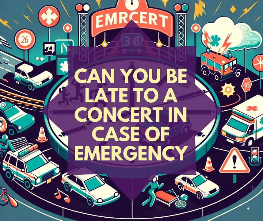 Can You Be Late to a Concert In Case of Emergency 1 Guide to Managing Concert Delays in Emergencies