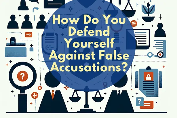 Defending against false accusations guide.