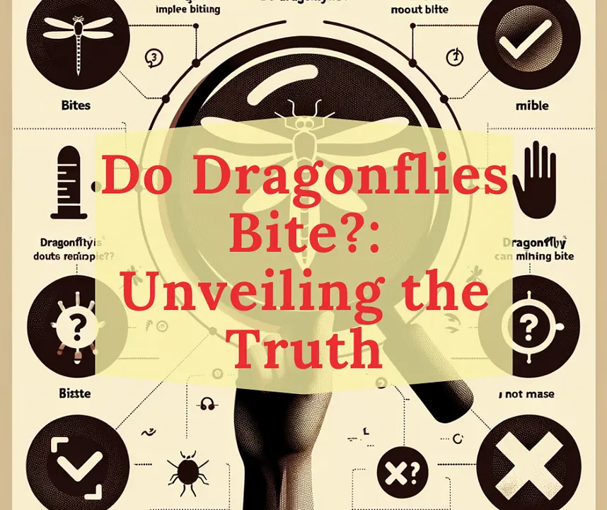 Do Dragonflies Bite?: Unveiling the Truth 1 Do Dragonflies Bite? Myth vs. Fact Guide