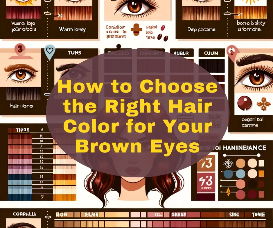 Best Hair Colors for Brown Eyes Guide