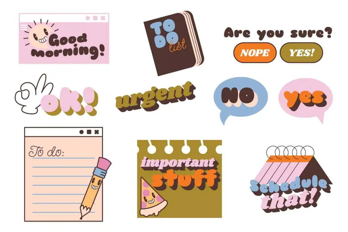 How to Design Stickers in 6 Fun and Easy Steps 12 Digital stickers