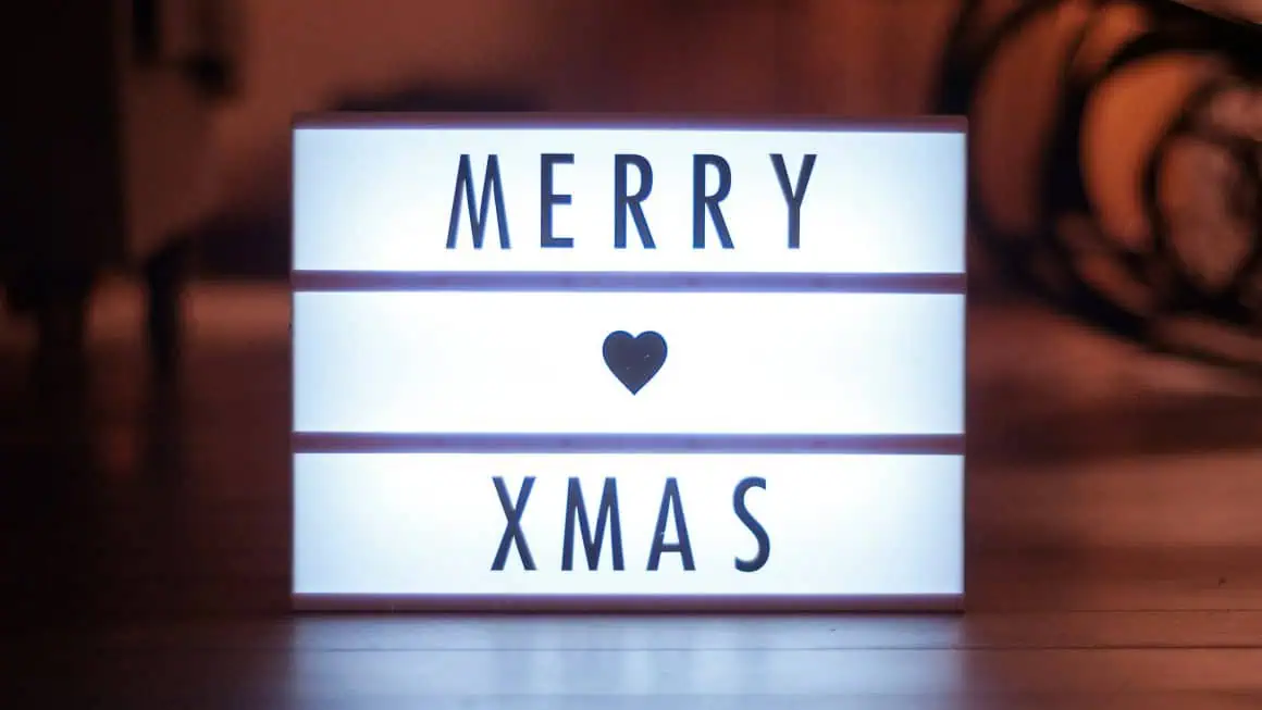 Christmas  wishes sign