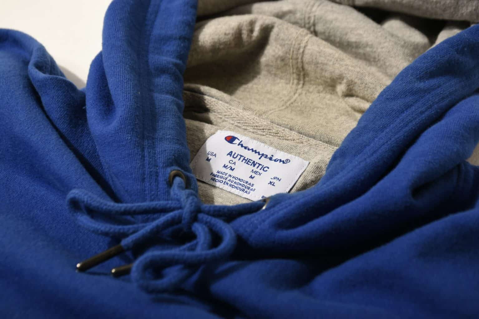 blue hoodies