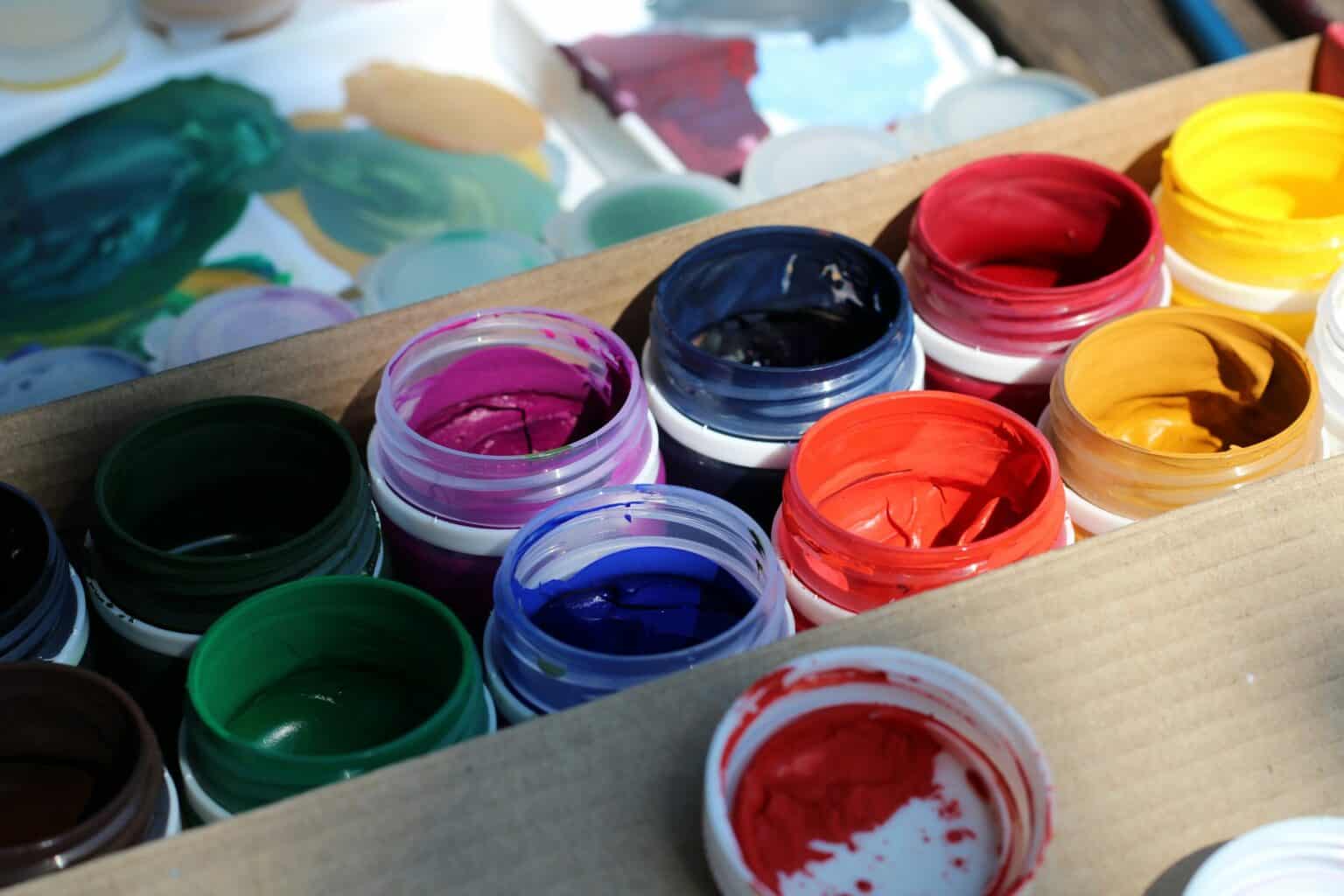 gouache paint
