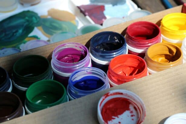 gouache paint