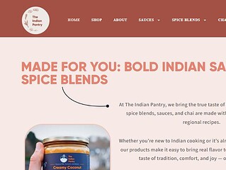 Vibrant Indian spice blends and sauces for cooking, made with authentic regional recipes.