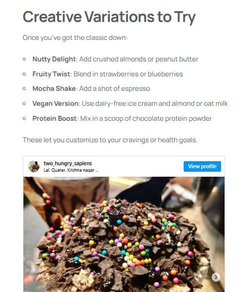 Delicious chocolate ice cream topped with colorful sprinkles for a sweet treat.