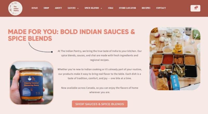 Delicious Indian sauces and spice blends for authentic flavor.