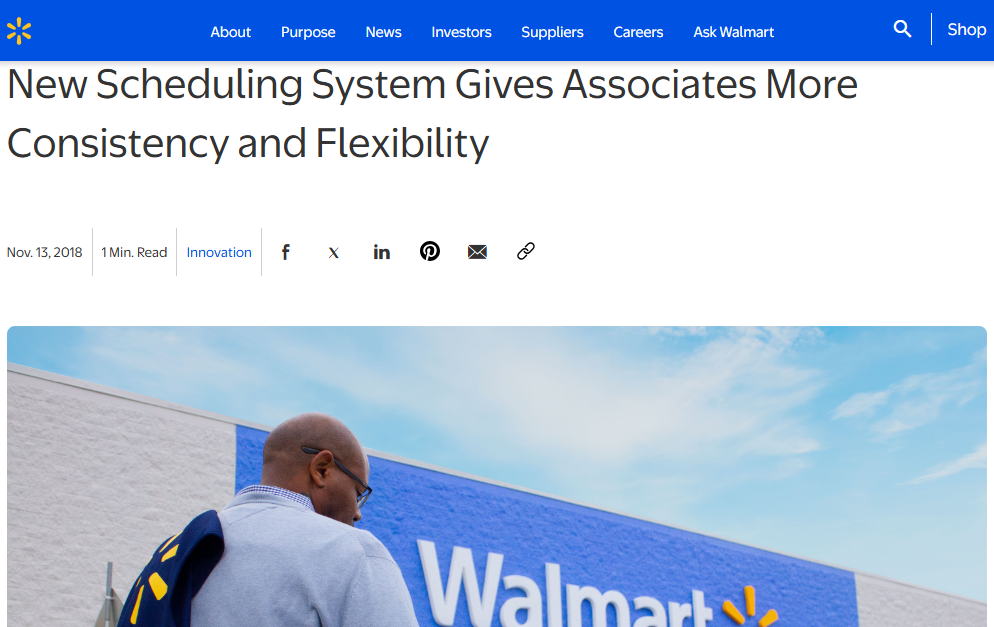 When an Algorithm Controls Your Paycheck: The Hidden Cost of Walmart’s Automated Schedules 4 When an Algorithm Controls Your Paycheck: The Hidden Cost of Walmart’s Automated Schedules 4