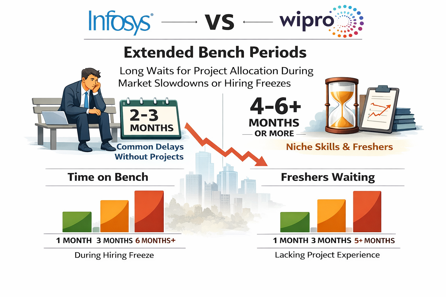 Infosys and Wipro’s Allocation Gap: When Corporate Buffering Becomes Career Stagnation 3