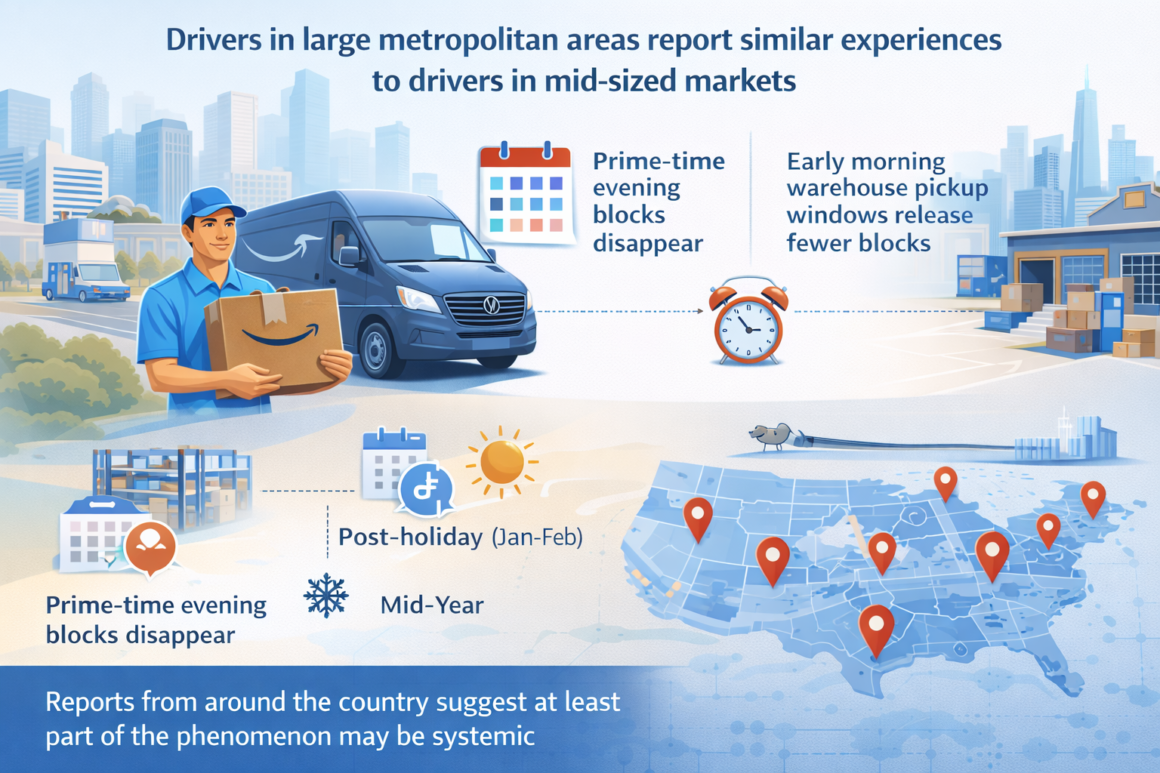 Block Shortages and Pay Signals: What’s Happening to Amazon Flex Driver Earnings? 3