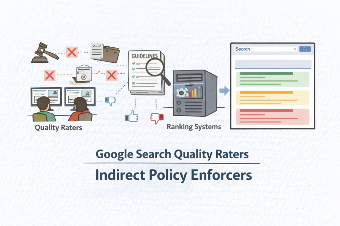 Behind the Algorithm: How Google Search Quality Raters Act as Policy Enforcers 7 Behind the Algorithm: How Google Search Quality Raters Act as Policy Enforcers 7