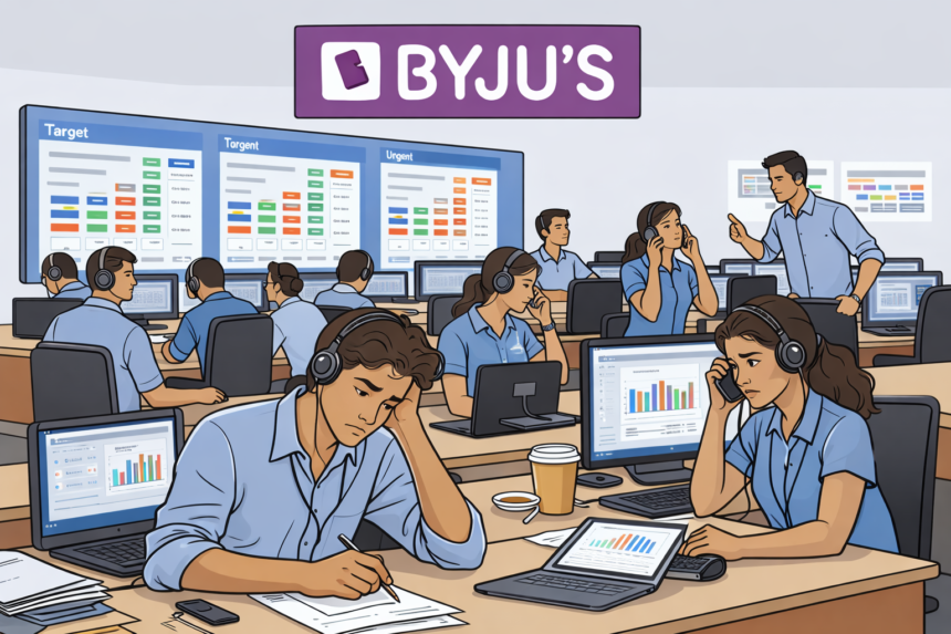 Targets Before Trust: How Byju’s Sales Model Strained Its Young Workforce 1 Targets Before Trust: How Byju’s Sales Model Strained Its Young Workforce 1