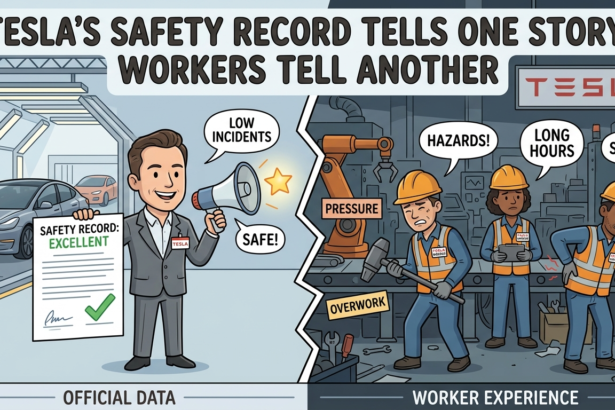 The Safety Divide: Why Tesla’s Metrics Don’t Match Its Workers' Reality 5