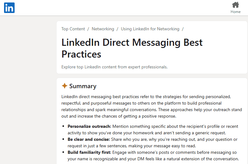 Illustration of LinkedIn InMail message limits affecting recruiter outreach.