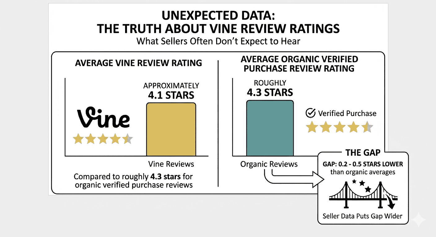 Amazon Vine program offers honest reviews with free products for trusted sellers.