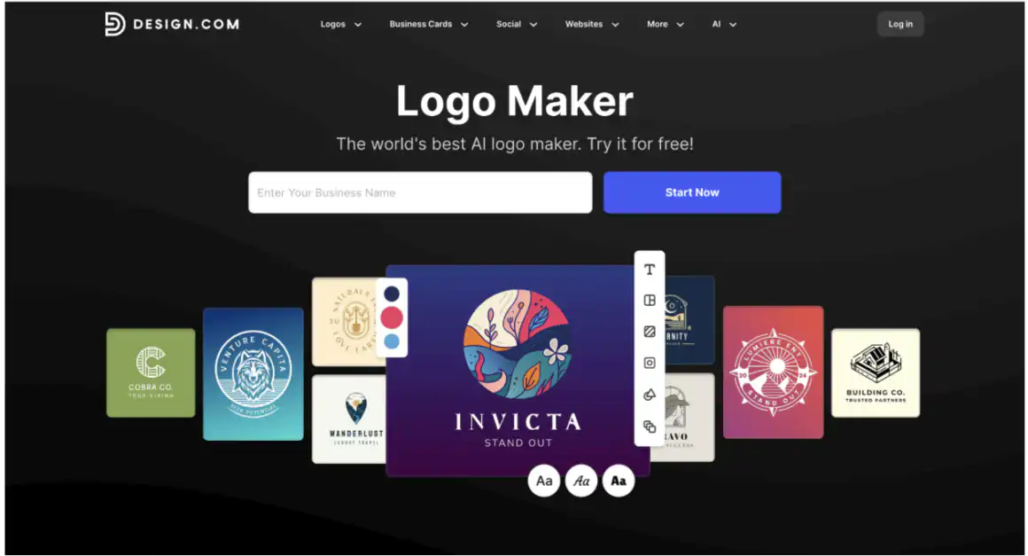 Logo Design Showdown: Design.com vs Turbologo vs Designs.ai 2 Logo Design Showdown: Design.com vs Turbologo vs Designs.ai 1