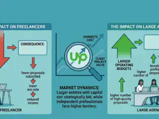 How Upwork's Connects Inflation Is Quietly Handing the Platform to Large Agencies 3