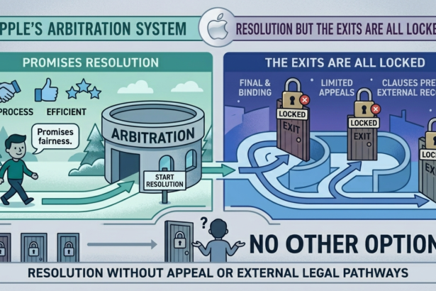 Apple's Arbitration System Promises Resolution but the Exits Are All Locked 2