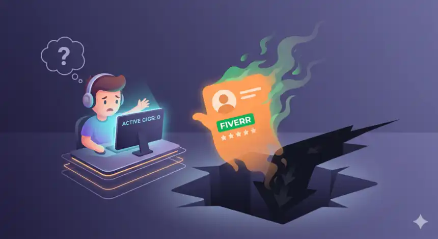 Fiverr's Invisible Trap: Why Your Gig Disappears Overnight Without Breaking a Single Rule 1