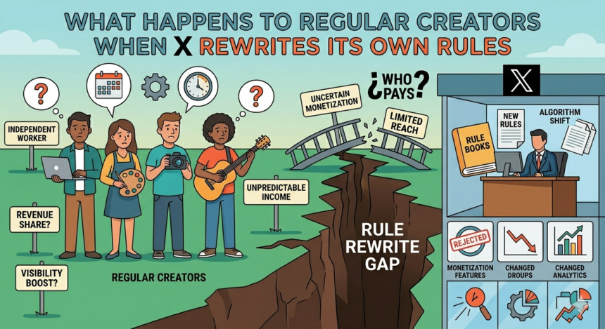 Who Rules X? The Collapse of Stability for Everyday Creators 1 Who Rules X? The Collapse of Stability for Everyday Creators 1