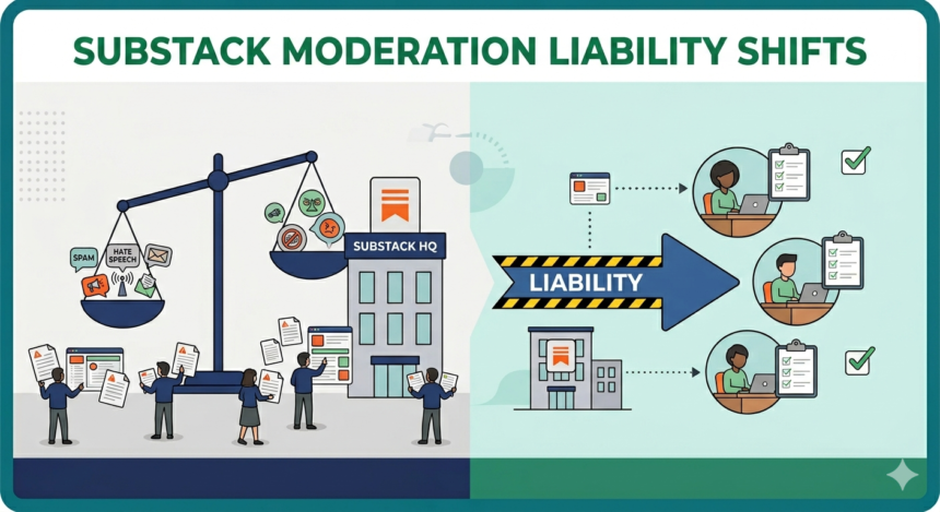 Substack's Liability Shell Game: How the Platform Profits While Writers Hold the Legal Bag 1