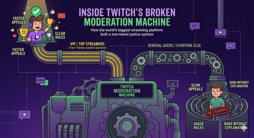 The Hammer Falls Differently: Inside Twitch's Broken Moderation Machine 1