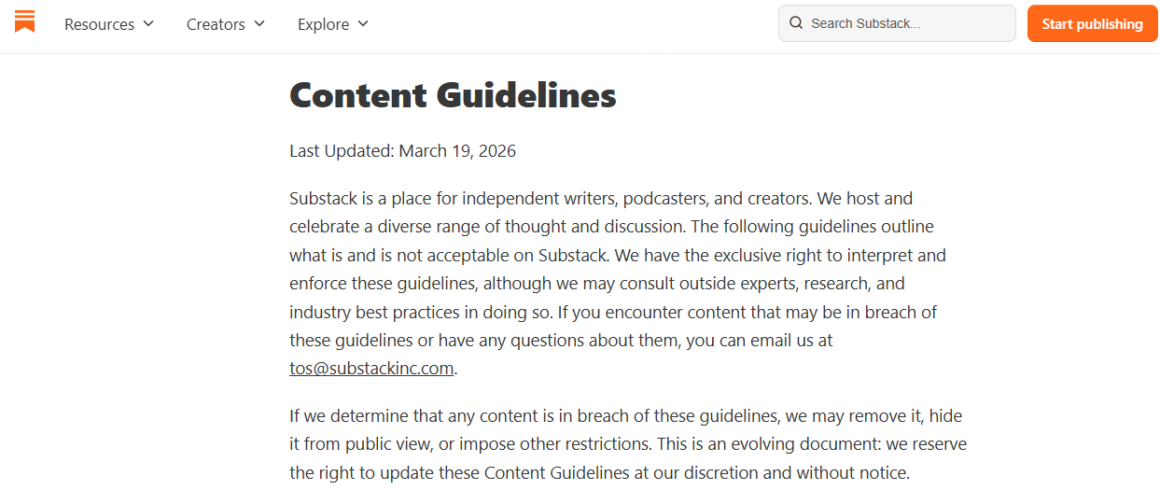 Substack's Liability Shell Game: How the Platform Profits While Writers Hold the Legal Bag 3