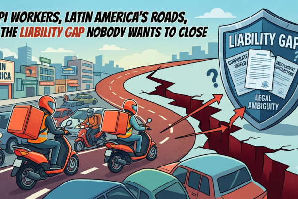 Rappi Workers, Latin America's Roads, and the Liability Gap Nobody Wants to Close 2