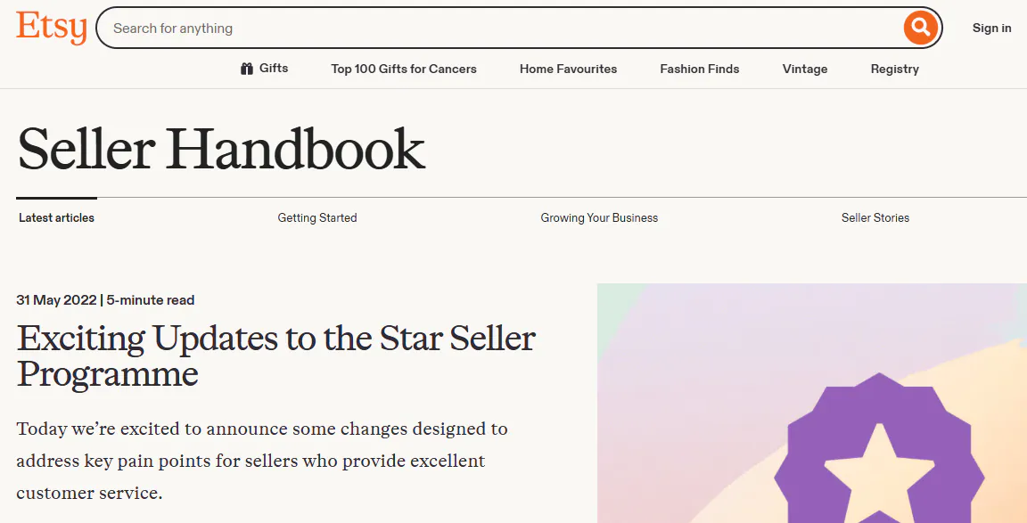 The Badge That Moves the Goalposts: Inside Etsy's Star Seller Revision 5