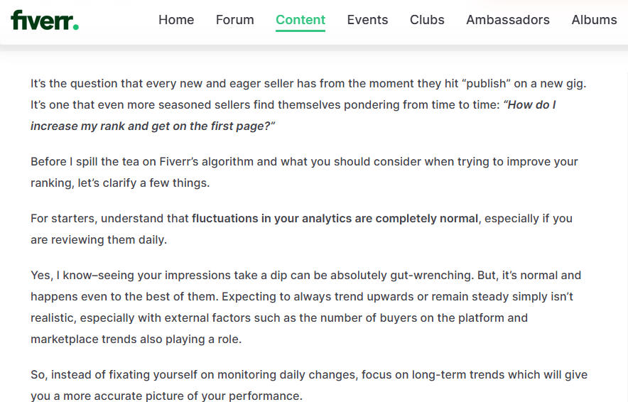 Fiverr's Invisible Trap: Why Your Gig Disappears Overnight Without Breaking a Single Rule 5