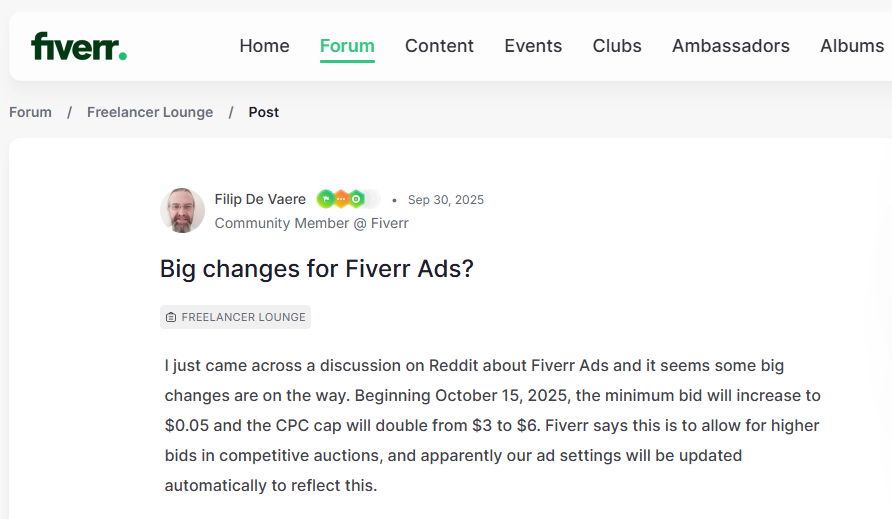 Fiverr's Invisible Trap: Why Your Gig Disappears Overnight Without Breaking a Single Rule 6