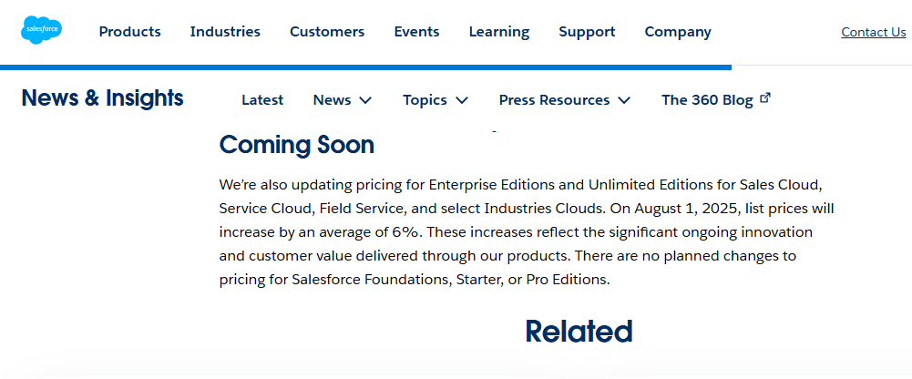 The Toll Booth on Your Own Data: Inside Salesforce's Access Fees 4 The Toll Booth on Your Own Data: Inside Salesforce's Access Fees 4