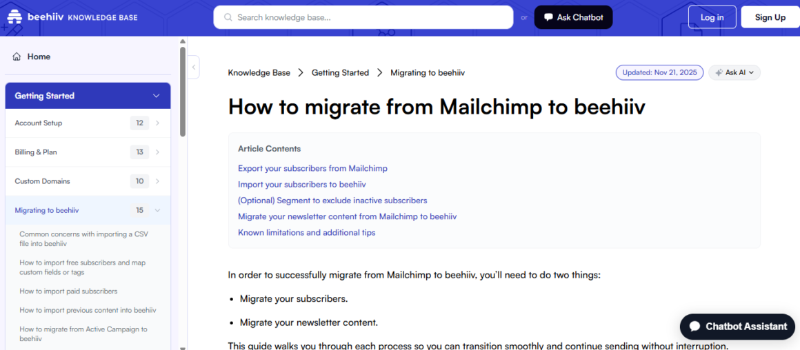 Mailchimp to Beehiiv Takes Three Steps But None of Them Cover What You Lose 2 Mailchimp to Beehiiv Takes Three Steps But None of Them Cover What You Lose 1